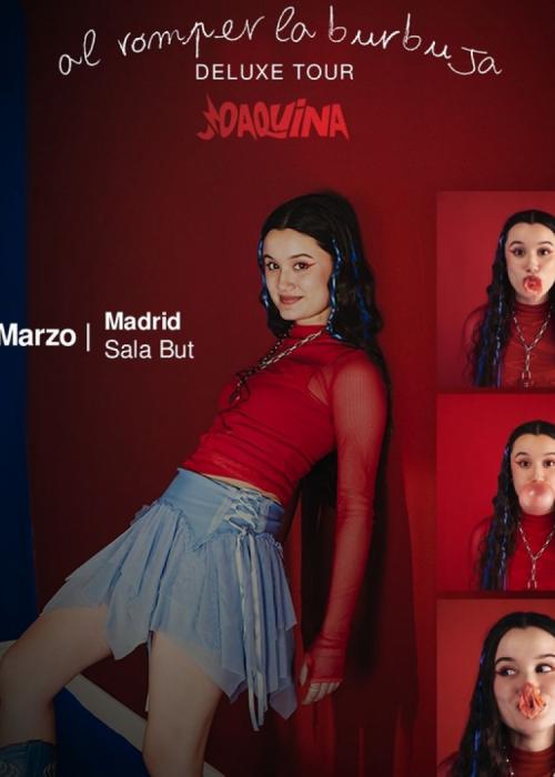 Cartel de Concierto de Joaquina en Madrid