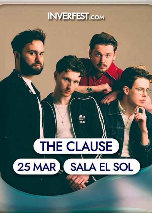 Cartel de Concierto de The Clause en Madrid