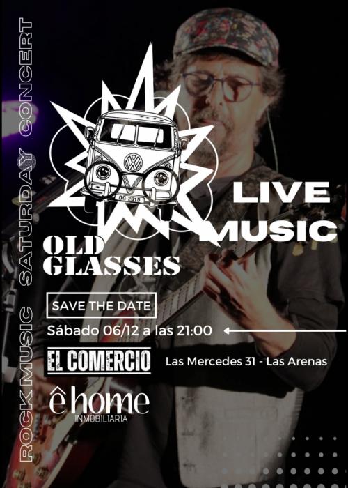 Cartel de OLD GLASSES en EL COMERCIO