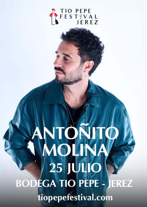 Cartel de Concierto de Antoñito Molina en Jerez de la Frontera