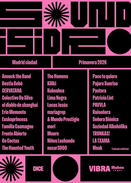 Cartel de Concierto de Lima Negra en Madrid