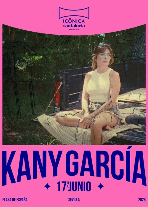 Cartel de Concierto de Kany García en Sevilla