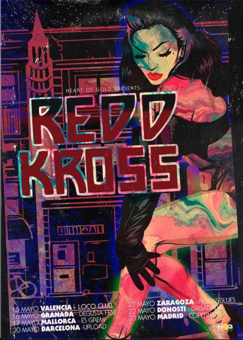 Cartel de Concierto de Redd Kross en Zaragoza