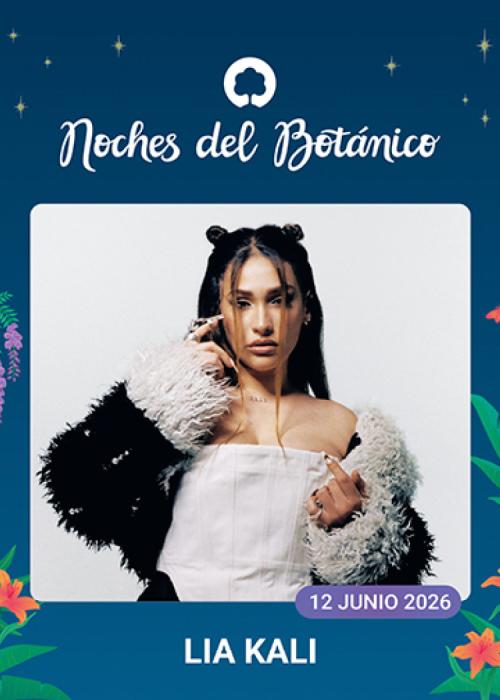 Cartel de Concierto de Lia Kali en Madrid