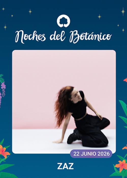 Cartel de Concierto de Zaz en Madrid