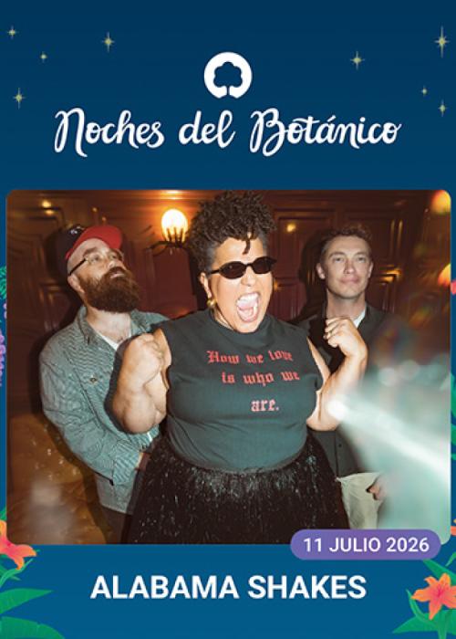 Cartel de Concierto de Alabama Shakes en Madrid
