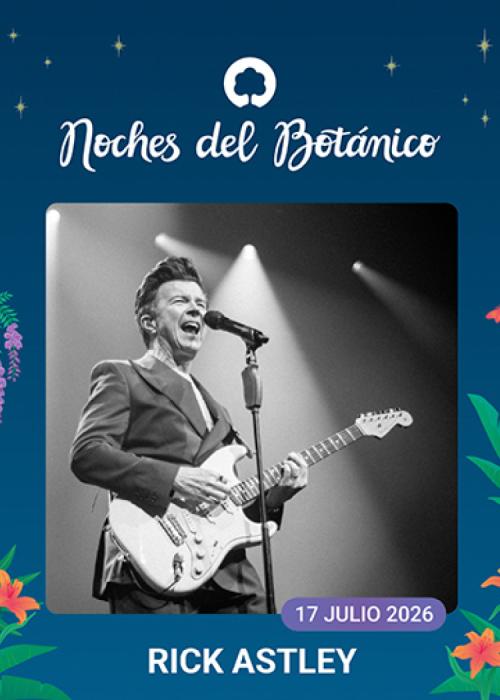 Cartel de Concierto de Rick Astley en Madrid