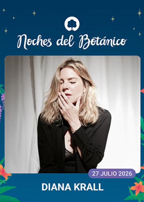 Cartel de Concierto de Diana Krall en Madrid