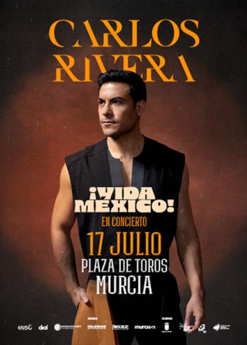 Cartel de Concierto de Carlos Rivera en Murcia