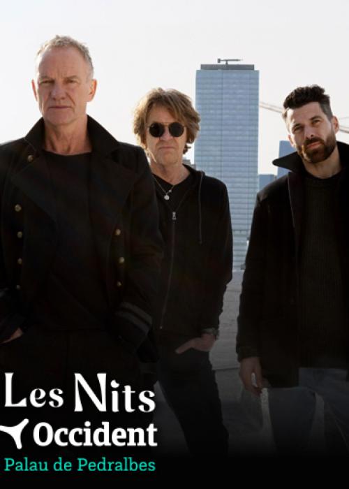 Cartel de Concierto de Sting en Barcelona