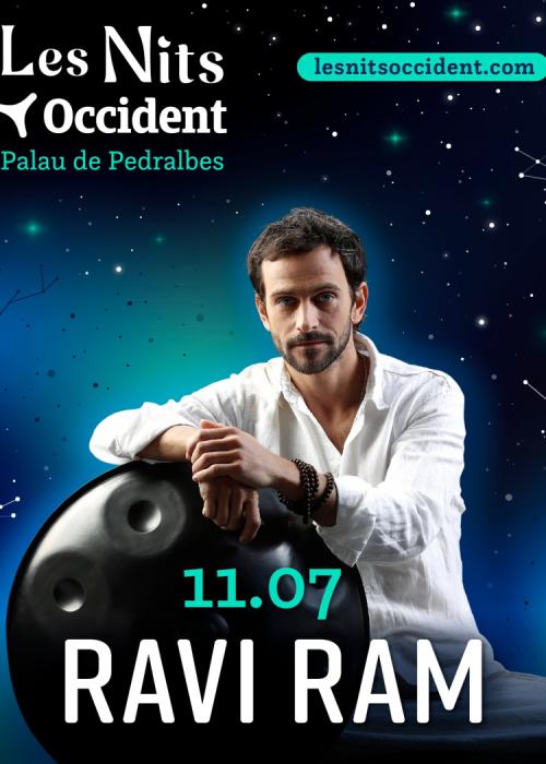 Cartel de Concierto de Ravi Ram en Barcelona
