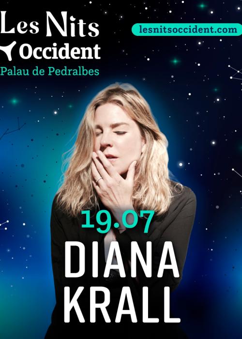Cartel de Concierto de Diana Krall en Barcelona