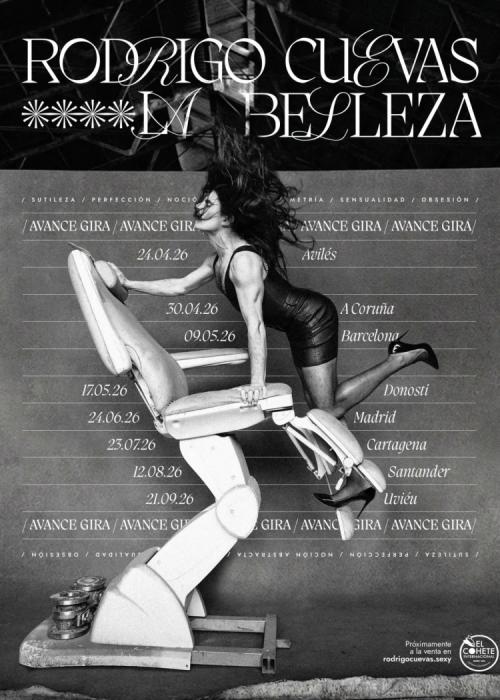 Cartel de Concierto de Rodrigo Cuevas en León