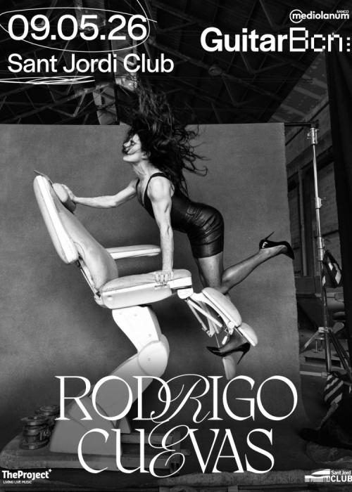 Cartel de Concierto de Rodrigo Cuevas en Barcelona