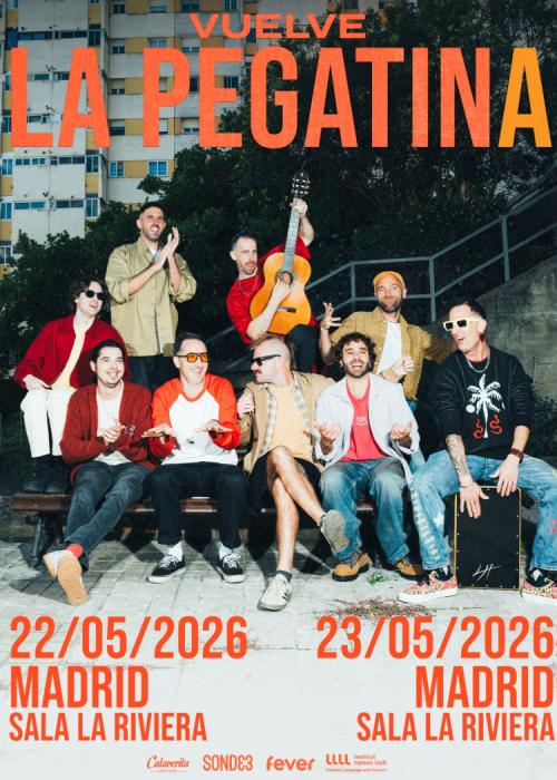 Cartel de Concierto de La Pegatina en Madrid (Segunda Fecha)