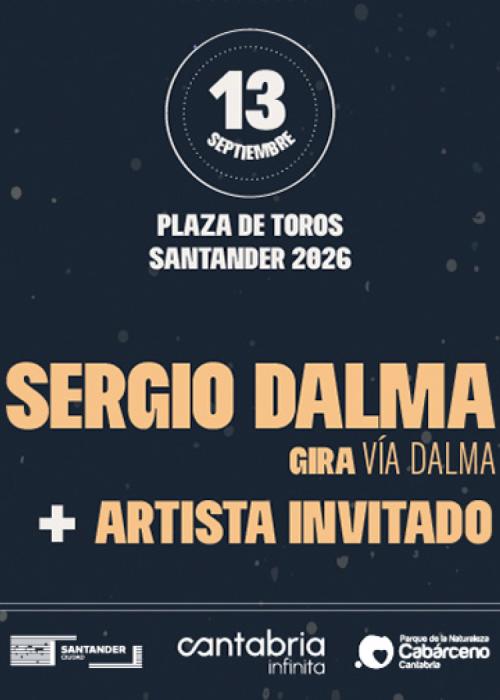 Cartel de Concierto de Sergio Dalma en Santander