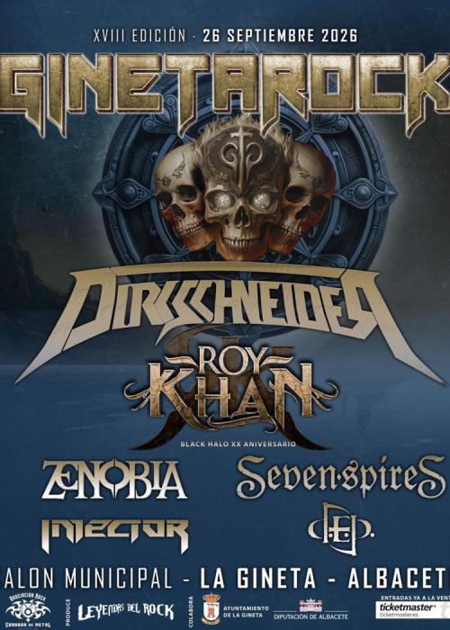 Cartel de GinetaRock 2026