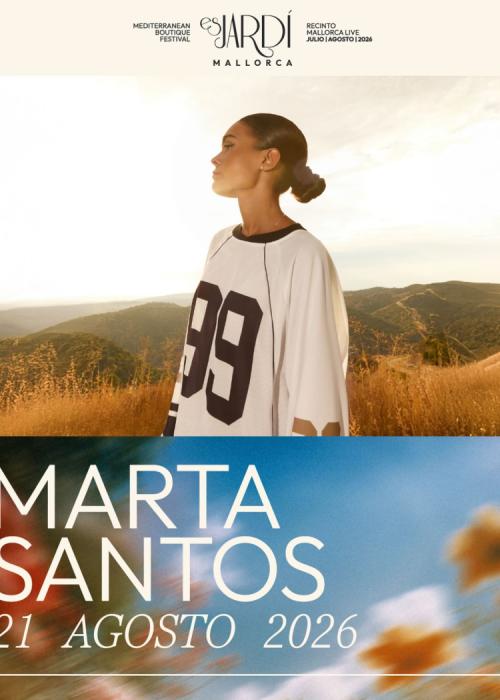 Cartel de Concierto de Marta Santos en Palma de Mallorca