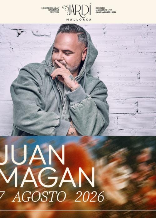 Cartel de Concierto de Juan Magán en Palma de Mallorca