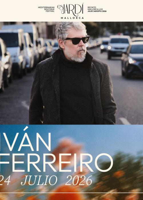 Cartel de Concierto de Iván Ferreiro en Palma de Mallorca