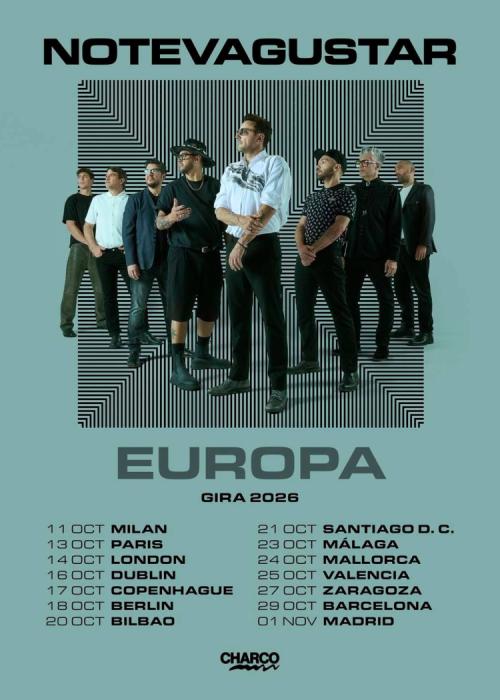 Cartel de Concierto de No Te Va Gustar en Madrid