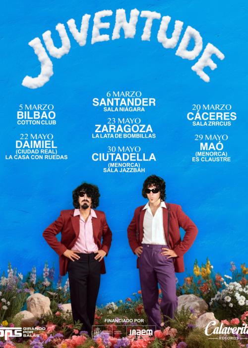 Cartel de Concierto de Juventude en Maó - Menorca