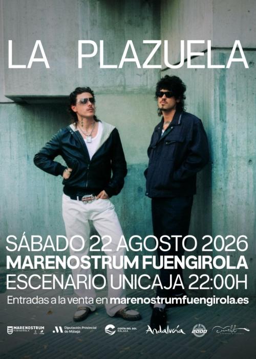 Cartel de Concierto de La Plazuela en Fuengirola