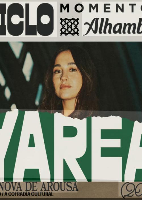 Cartel de Concierto de Yarea en Vilanova de Arousa