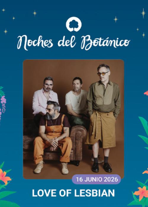 Cartel de Concierto de Love of Lesbian en Madrid (Segunda Fecha)