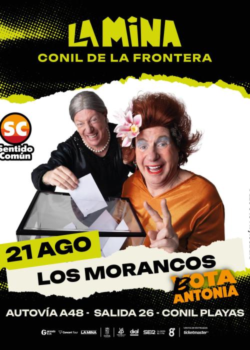 Cartel de Los Morancos en Conil de la Frontera