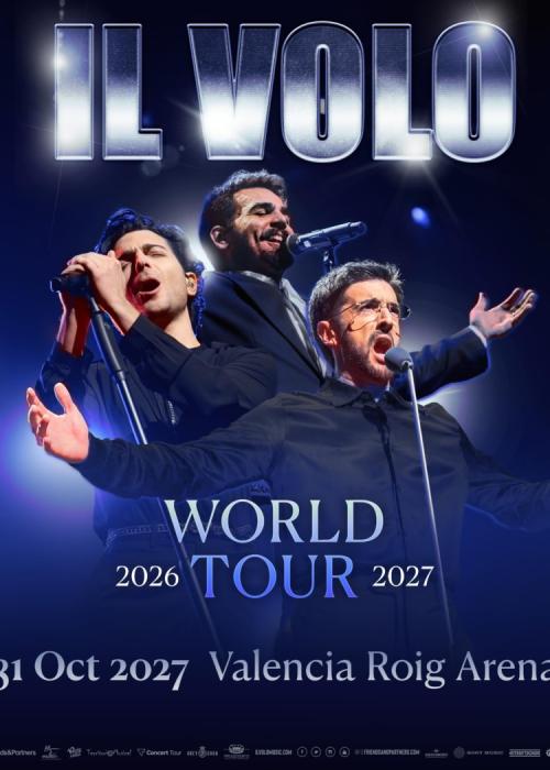 Cartel de Concierto de Il Volo en Valencia