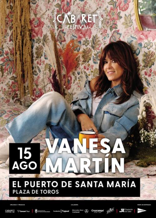 Cartel de Concierto de Vanesa Martín en el Puerto de Santa María