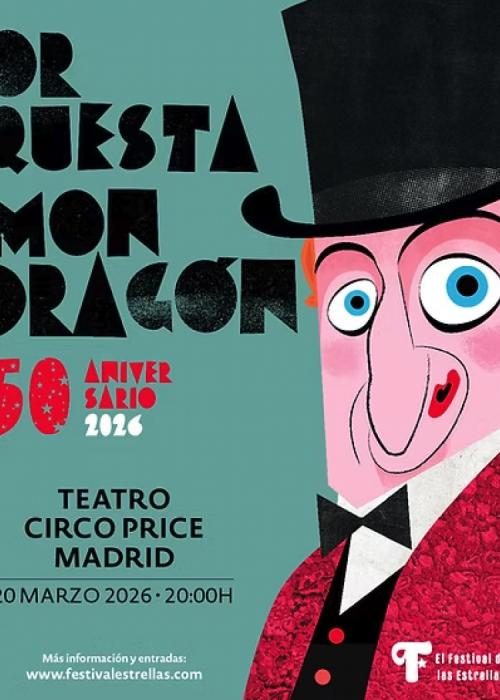 Cartel de Concierto de La Orquesta Mondragón en Madrid