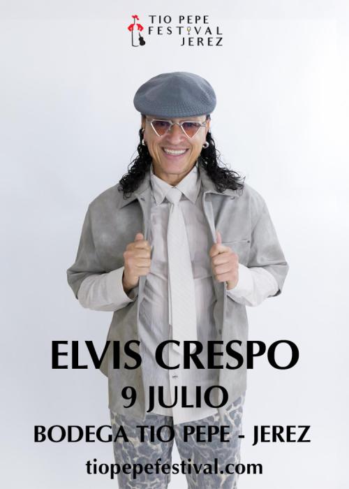 Cartel de Concierto de Elvis Crespo en Jerez de la Frontera
