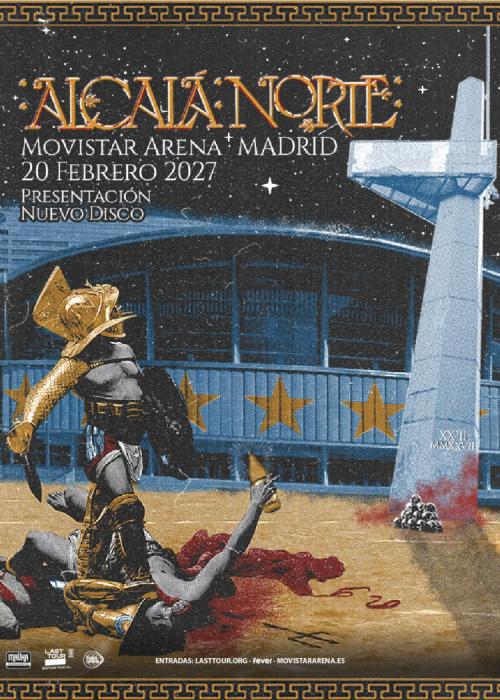 Cartel de Concierto de Alcalá Norte en Madrid