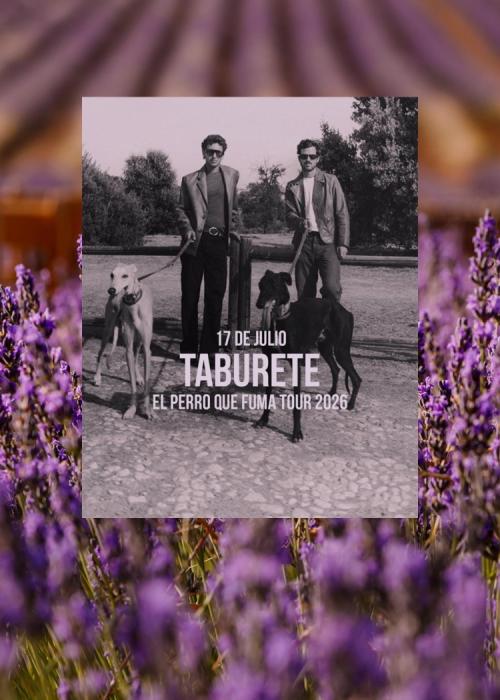 Cartel de Concierto de Taburete en Brihuega - Guadalajara