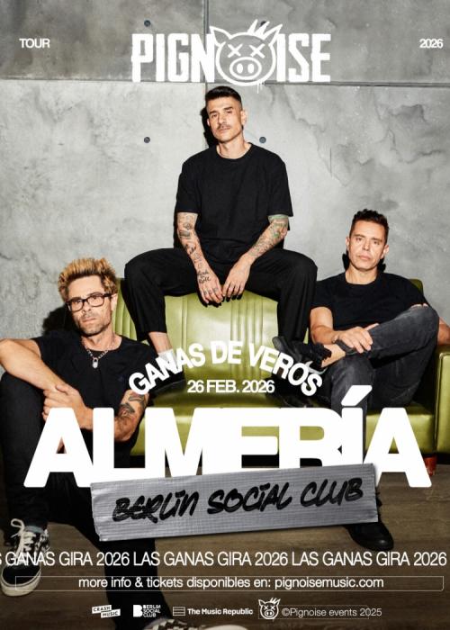 Cartel de Concierto de Pignoise en Almería