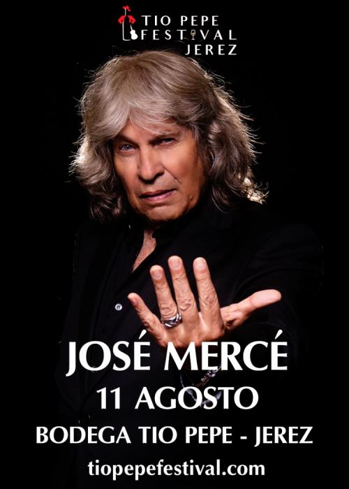 Cartel de Concierto de José Mercé en Jerez de la Frontera