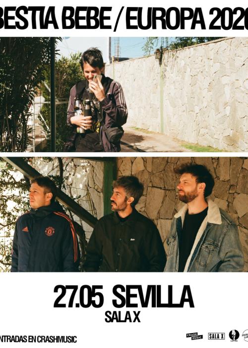 Cartel de Concierto de Bestia Bebé en Sevilla