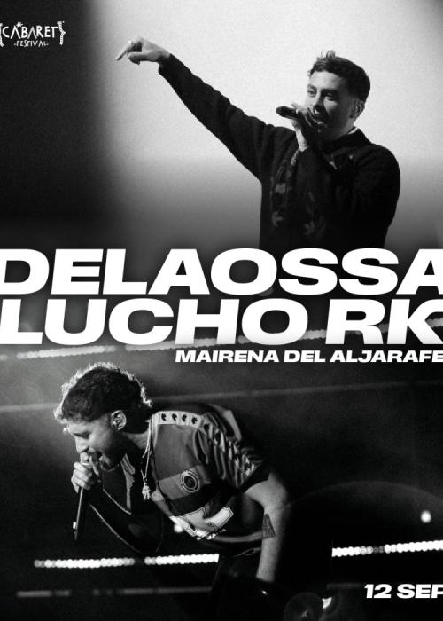 Cartel de Concierto de Delaossa + Lucho RK en Mairena del Aljarafe