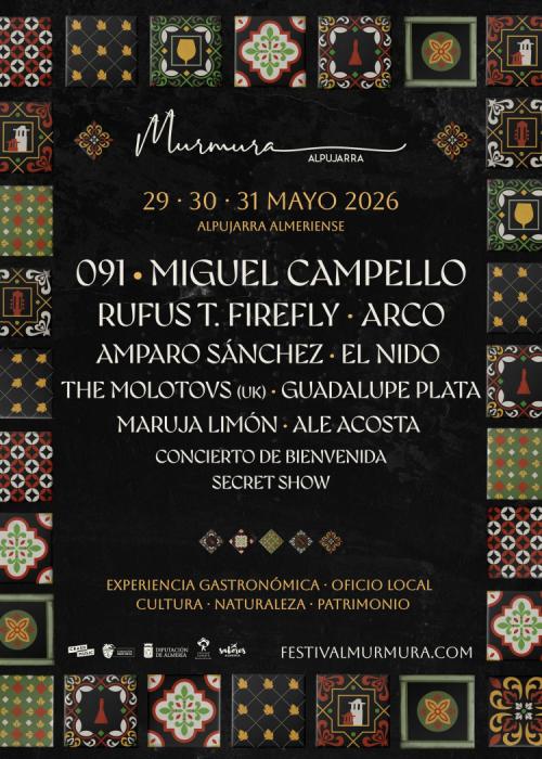 Cartel de Festival Murmura 2026