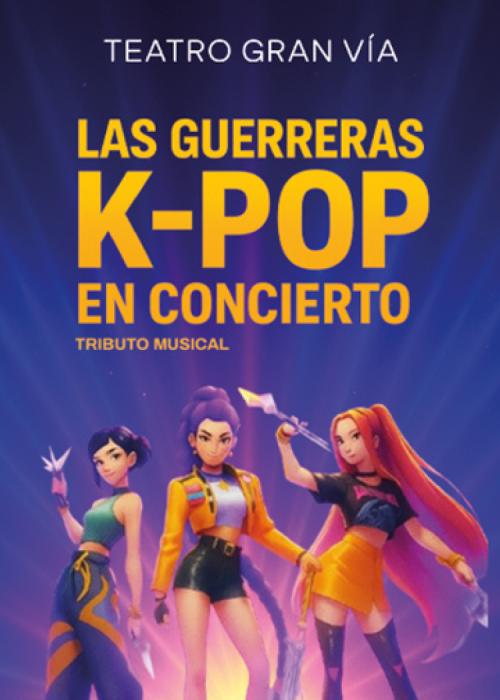 Cartel de Concierto de Las Guerreras K-Pop en Murcia