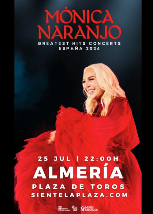 Cartel de Concierto de Mónica Naranjo en Almería
