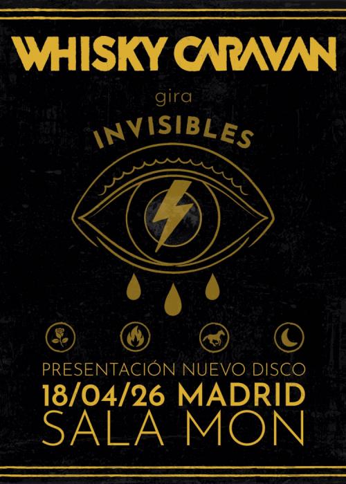 Cartel de Concierto de Whisky Caravan en Madrid