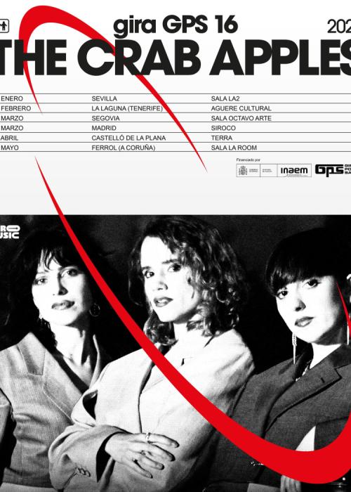 Cartel de Concierto de The Crab Apples en Segovia