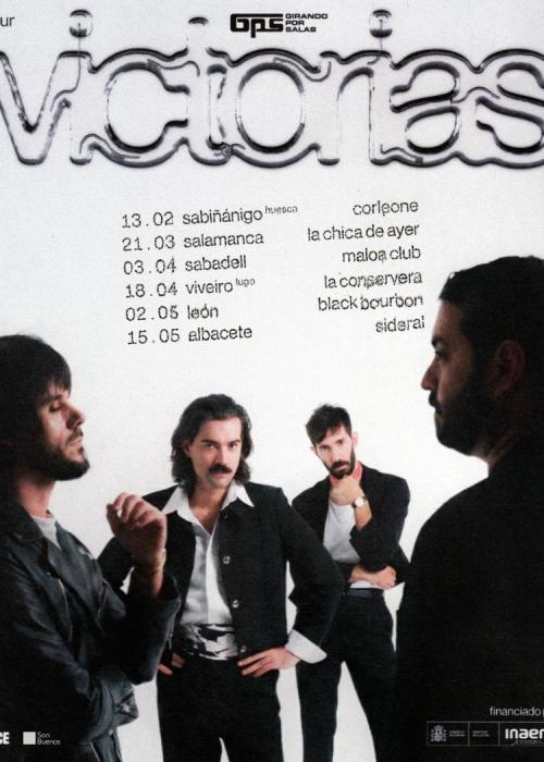 Cartel de Concierto de Victorias en León