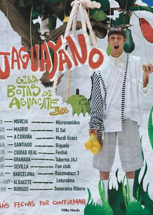 Cartel de Concierto de Jaguayano en Murcia