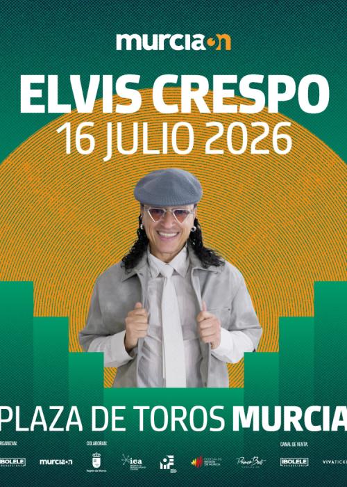 Cartel de Concierto de Elvis Crespo en Murcia