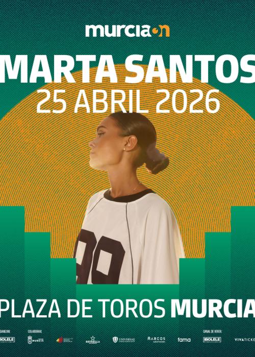 Cartel de Concierto de Marta Santos en Murcia