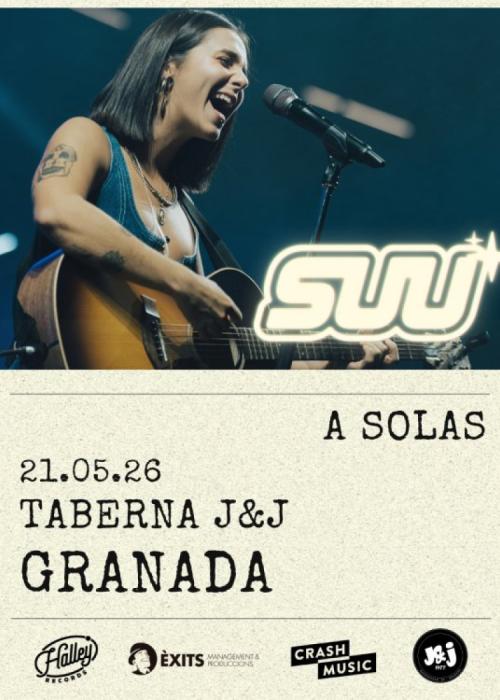 Cartel de Concierto de Suu en Granada